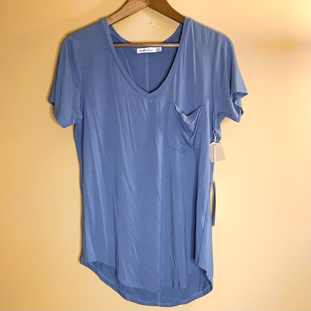 NWT Another Love Slouchy Tee with Front Pocket